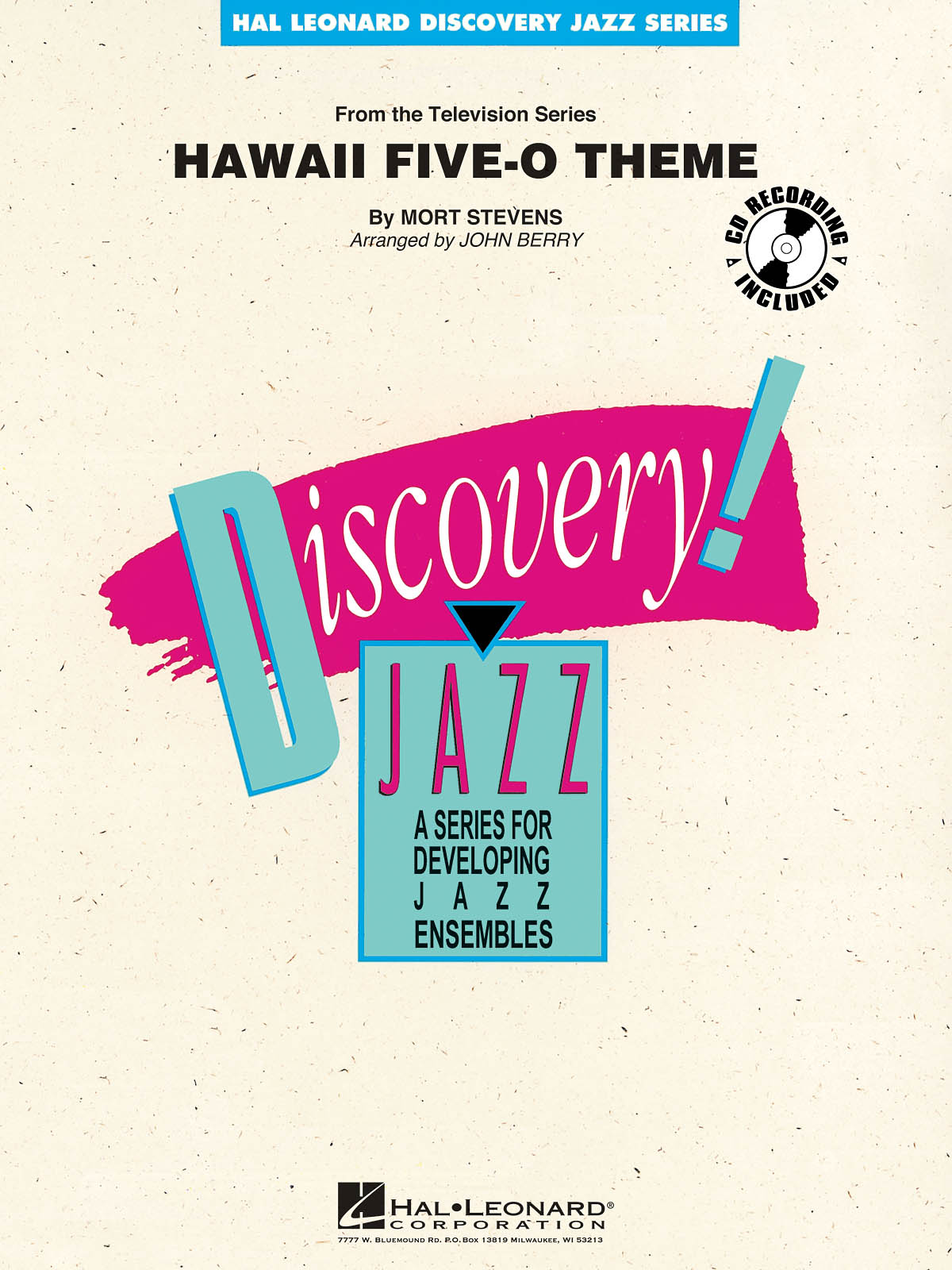 Mort Stevens: Hawaii Five-O Theme: Jazz Ensemble: Score & Parts