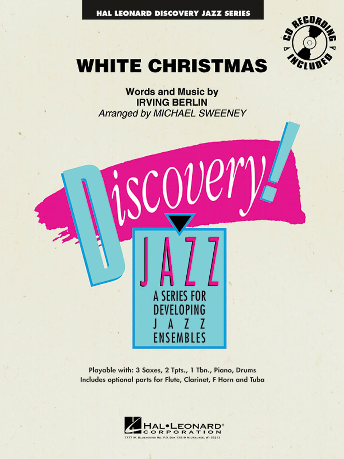 Irving Berlin: White Christmas: Jazz Ensemble: Score