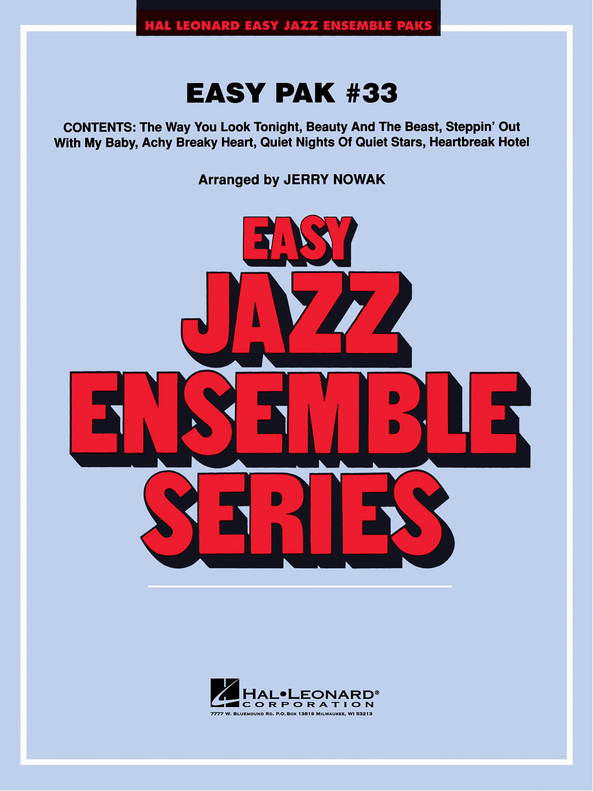 Easy Jazz Ensemble Pak 33: Jazz Ensemble: CD