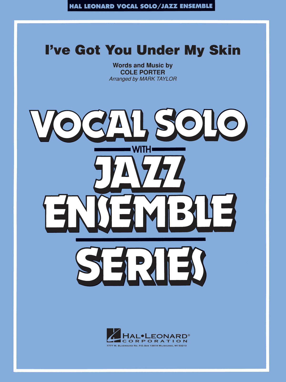 Cole Porter: I've Got You Under My Skin: Jazz Ensemble and Vocal: Score & Parts