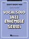 Norah Jones: Don't Know Why: Jazz Ensemble and Vocal: Score and Parts