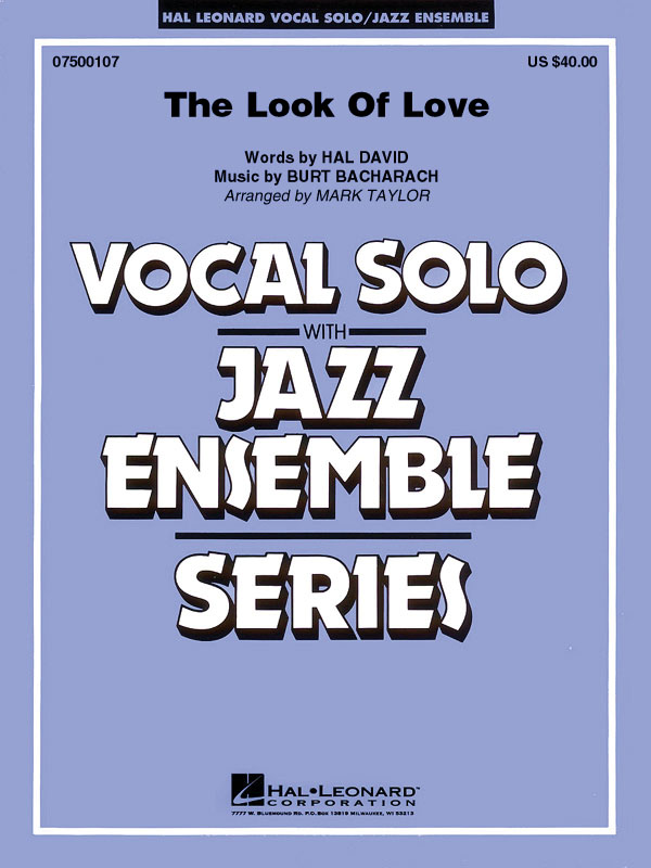 Burt Bacharach Hal David: The Look of Love (Key: Cmi): Jazz Ensemble and Vocal: