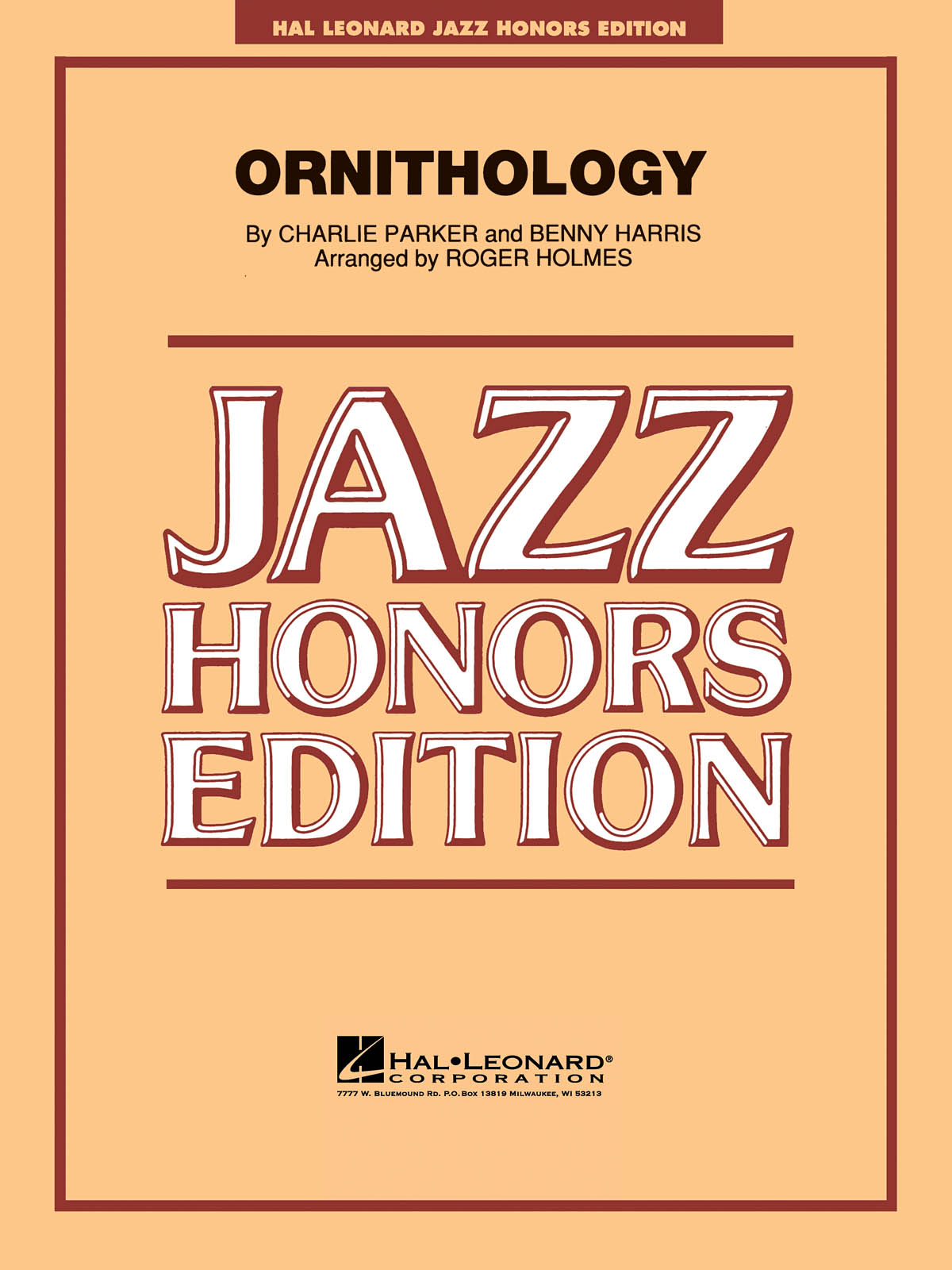 Charlie Parker: Ornithology: Jazz Ensemble: Score & Parts
