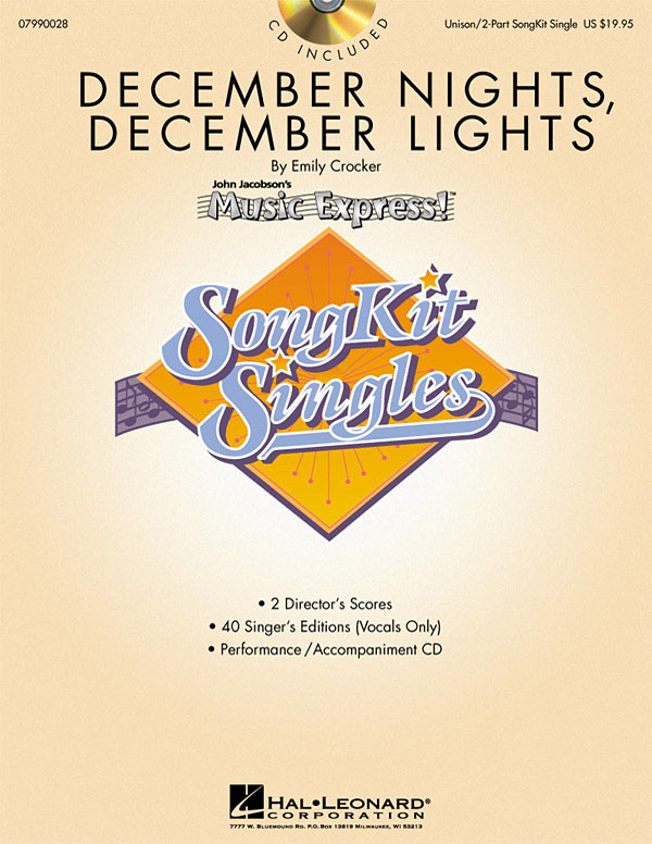 Emily Crocker: December Nights  December Lights SongKit Single: Mixed Choir a