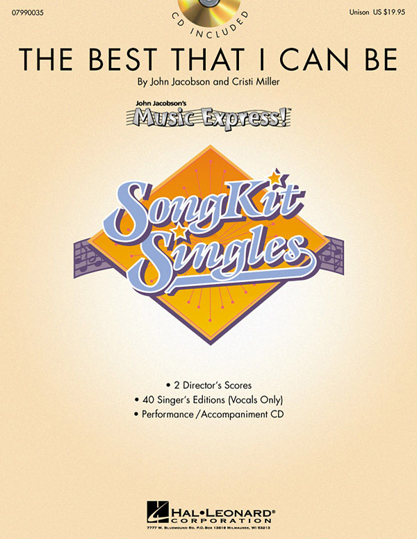 Cristi Cary Miller John Jacobson: The Best That I Can Be (SongKit Single): Mixed