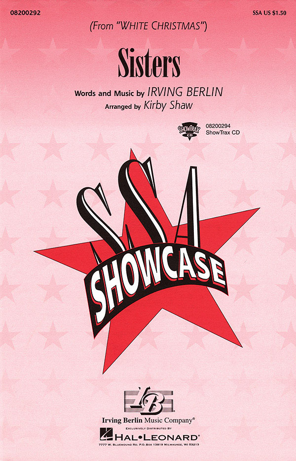 Irving Berlin: Sisters: Upper Voices a Cappella: Vocal Score