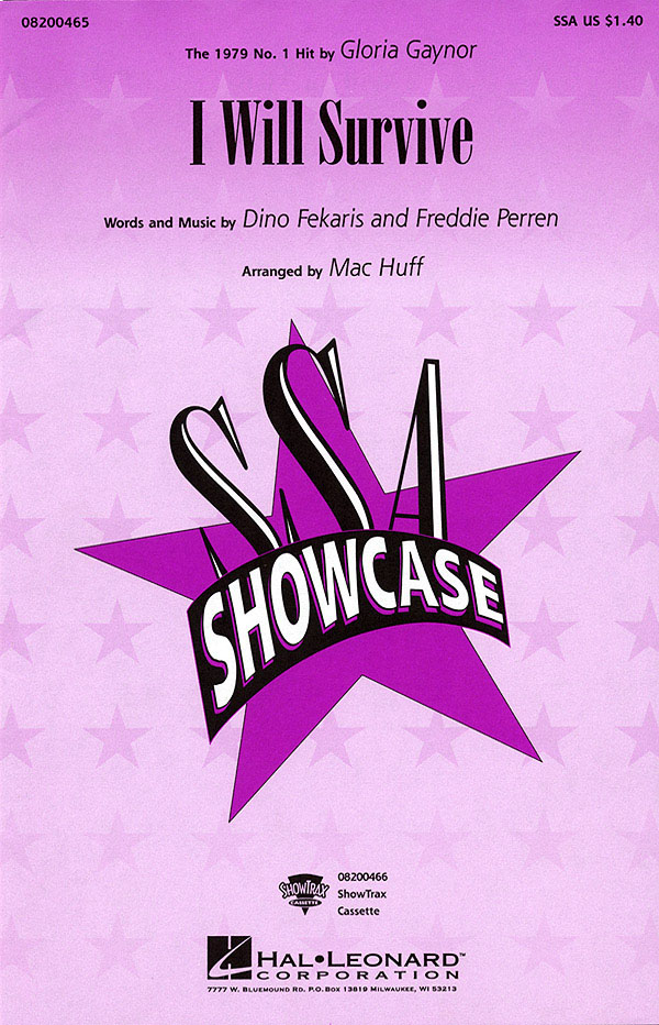 Dino Fekaris: I Will Survive: Upper Voices and Piano/Organ: Vocal Score