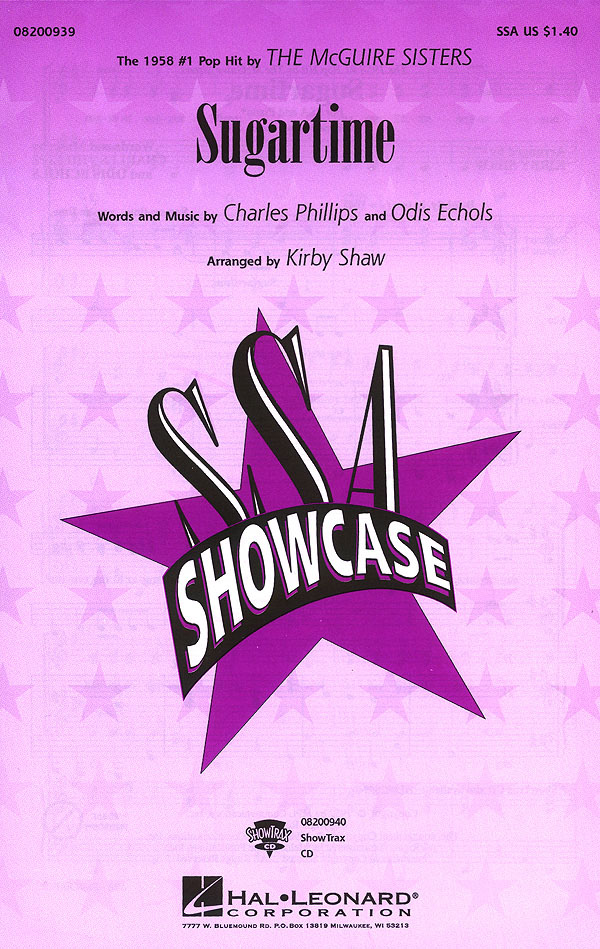 Charles Phillips: Sugartime: Upper Voices a Cappella: Vocal Score