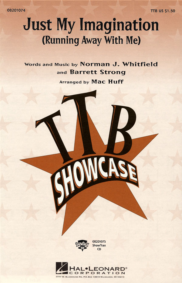 Barrett Strong: Just My Imagination: Lower Voices a Cappella: Vocal Score