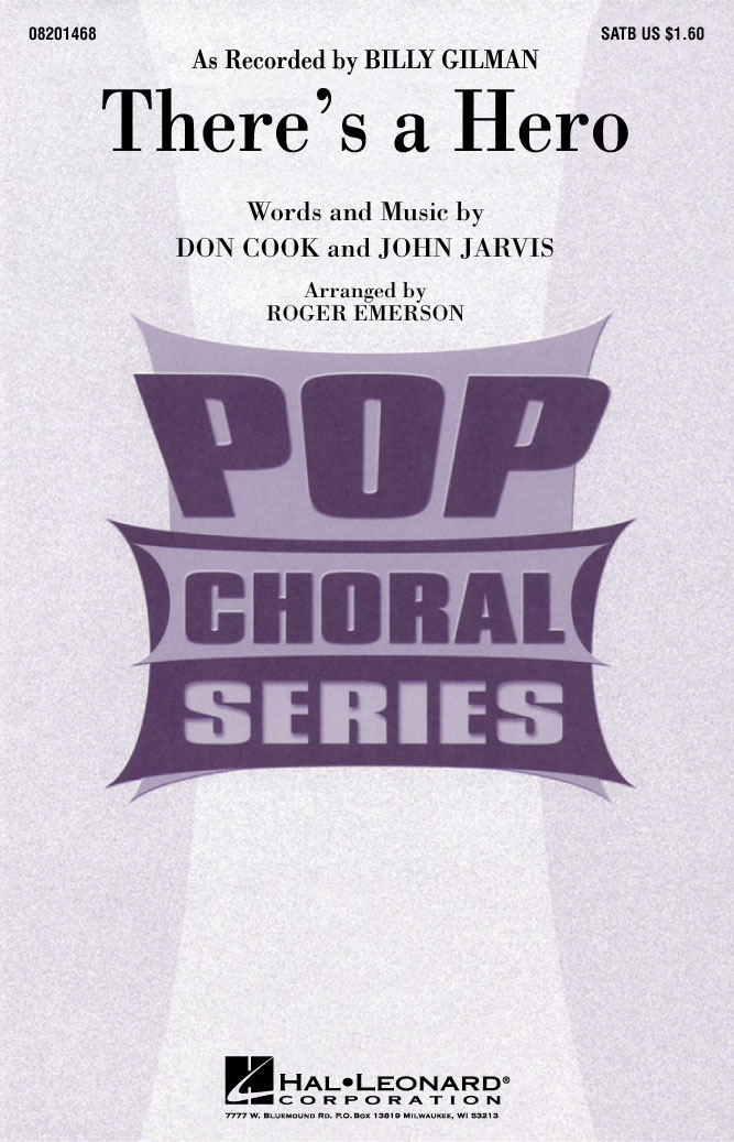 Don Cook John Jarvis: There's a Hero: Mixed Choir and Piano/Organ: Vocal Score