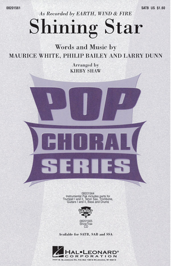 Larry Dunn Maurice White Philip Bailey: Shining Star: Mixed Choir a Cappella: