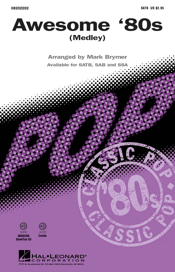 Awesome '80s: Mixed Choir a Cappella: Vocal Score