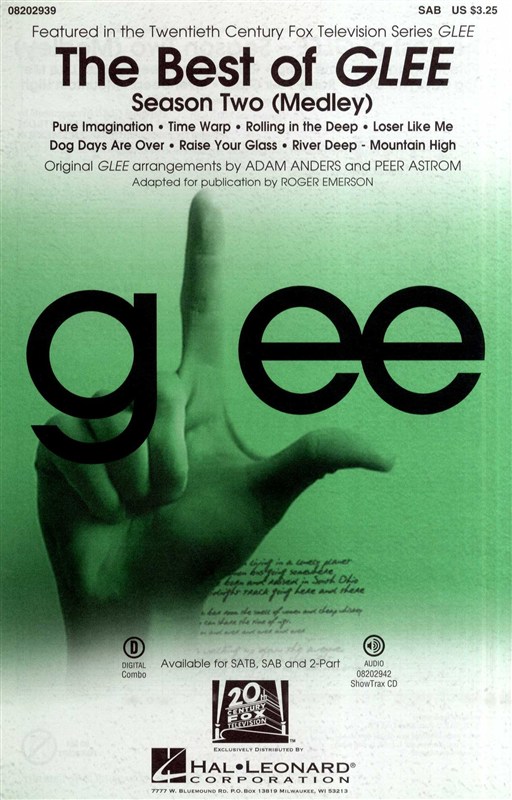 Glee Cast: The Best of Glee - Season Two (Medley): Mixed Choir a Cappella: Vocal