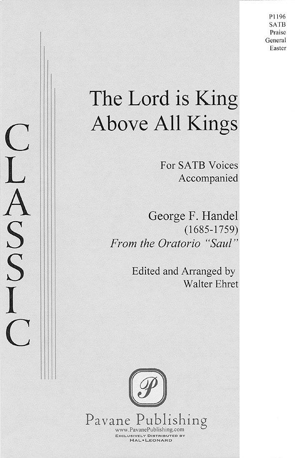 Georg Friedrich Händel: The Lord Is King Above All Kings (from Saul): Mixed
