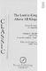 Georg Friedrich Händel: The Lord Is King Above All Kings (from Saul): Mixed