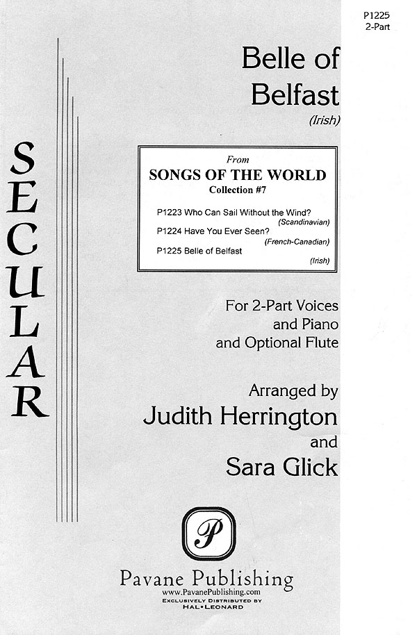 Belle of Belfast: Mixed Choir a Cappella: Vocal Score