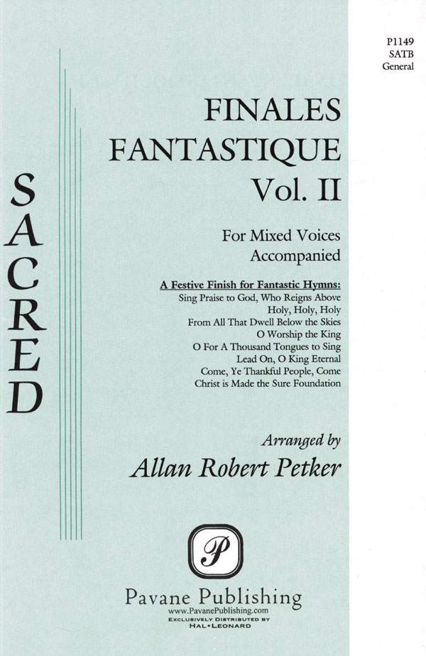 Finales Fantastique  Vol. II: Mixed Choir a Cappella: Vocal Score
