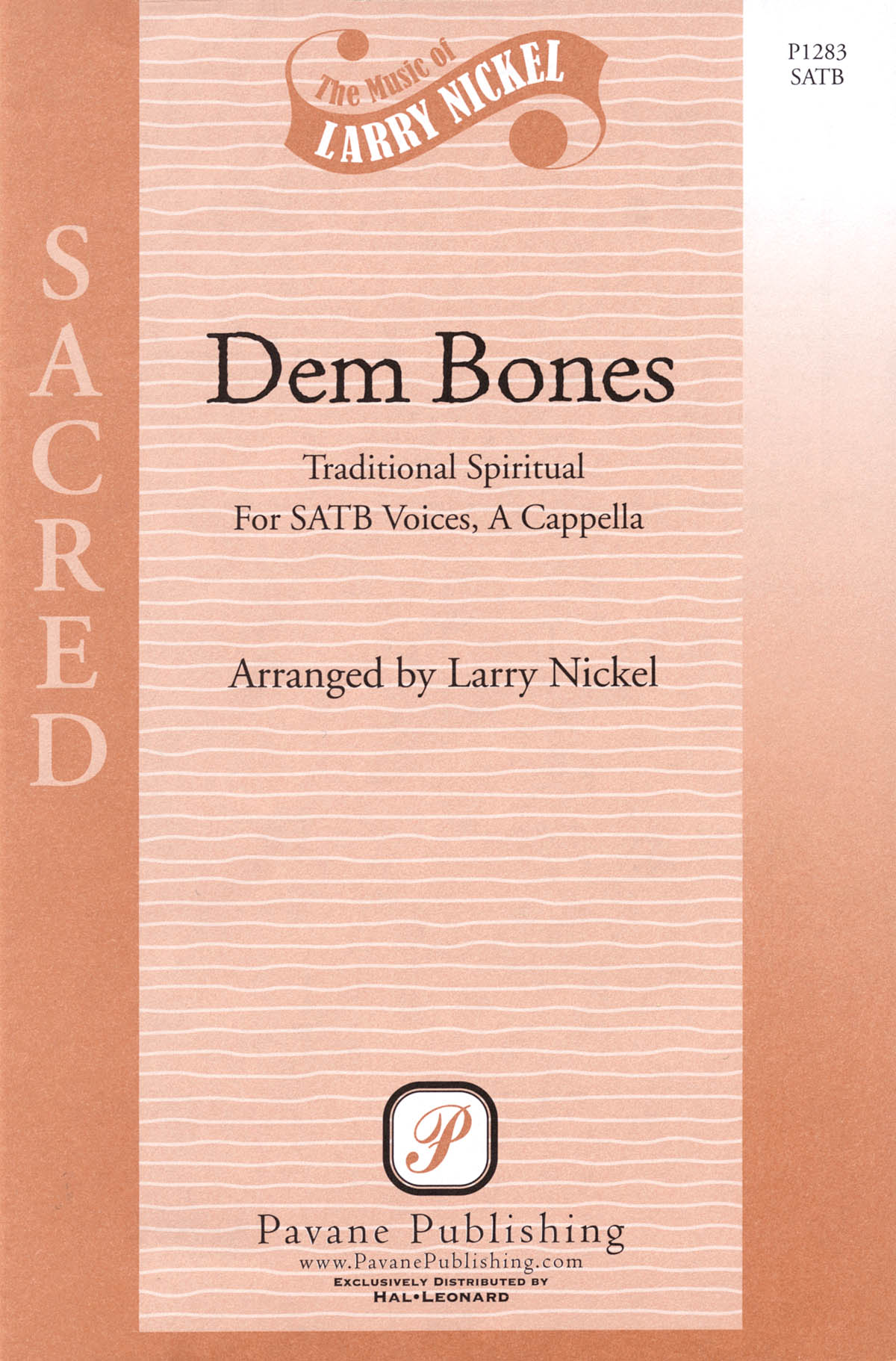 Dem Bones: Mixed Choir a Cappella: Vocal Score