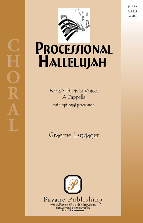 Graeme Langager: Processional Hallelujah: SATB: Vocal Score