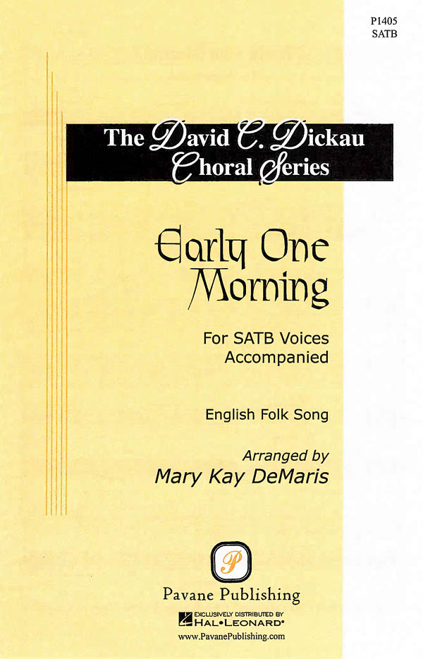 Early One Morning: SATB: Vocal Score