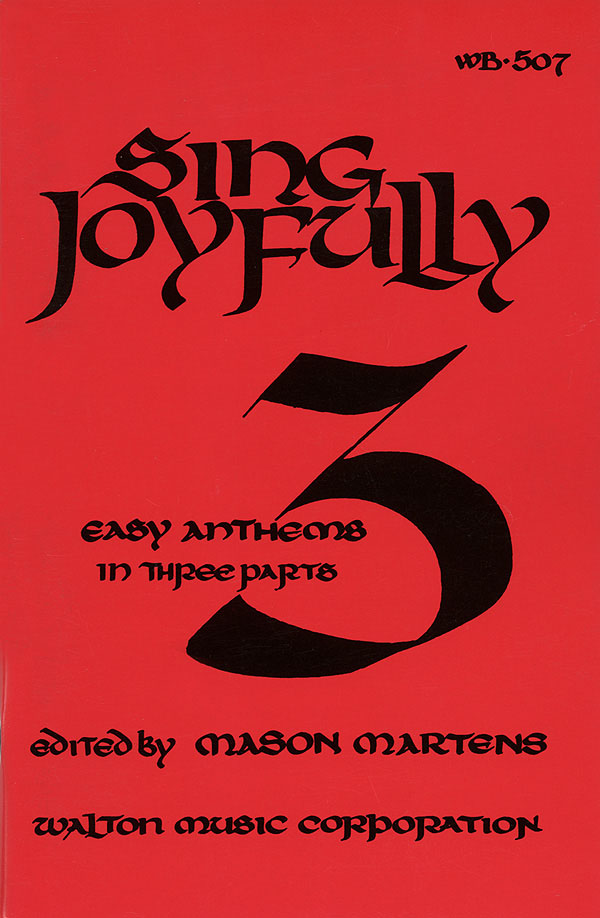 Sing Joyfully 3 (Collection): SAB: Vocal Score