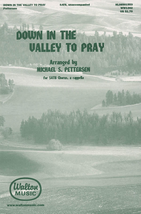 Down in the Valley to Pray: SATB: Vocal Score