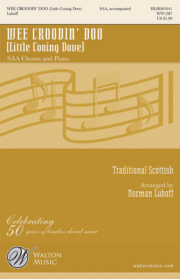 Traditional: Wee Croodin' Doo: Women's Choir: Vocal Score