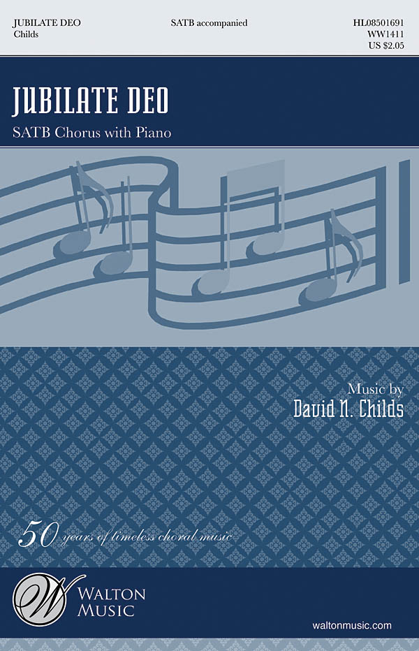 David N. Childs: Jubilate Deo: SATB: Vocal Score