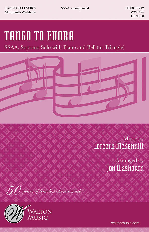 Loreena McKennitt: Tango to Evora: SSAA: Vocal Score