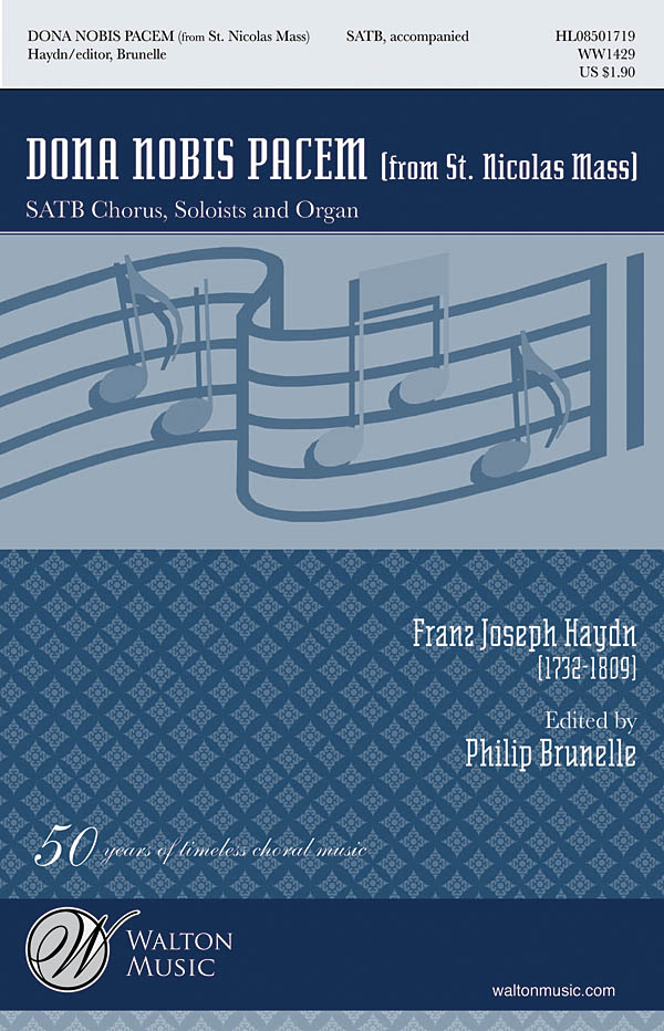 Franz Joseph Haydn: Dona Nobis Pacem: SATB: Vocal Score
