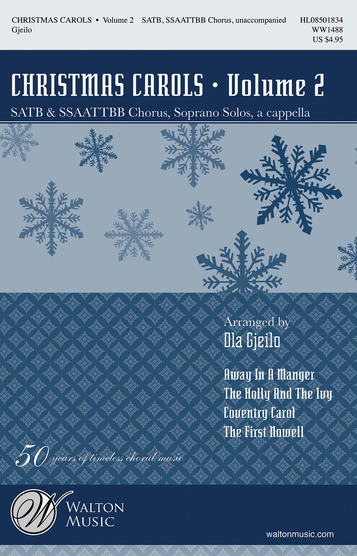 Christmas Carols Volume 2: Double Choir: Vocal Score