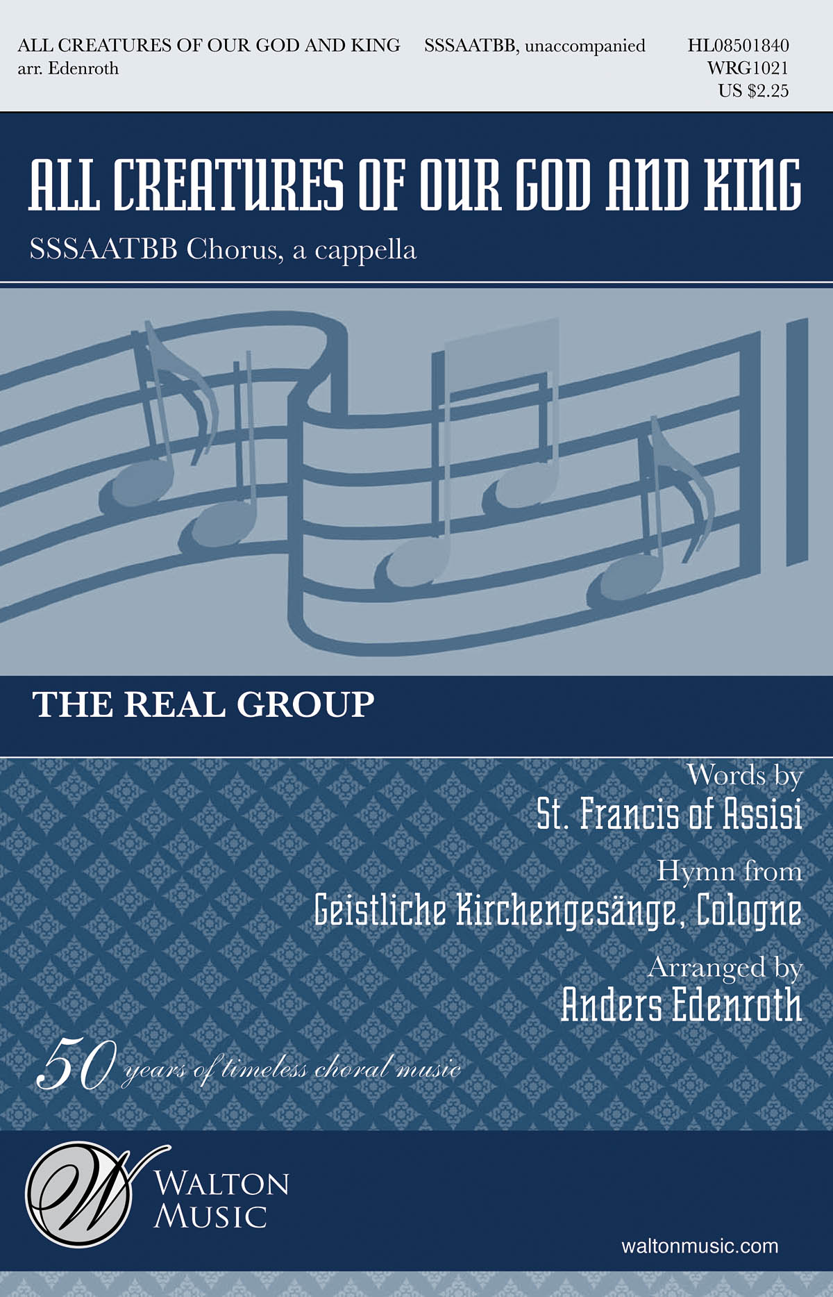 The Real Group: All Creatures of Our God and King: Mixed Choir: Vocal Score