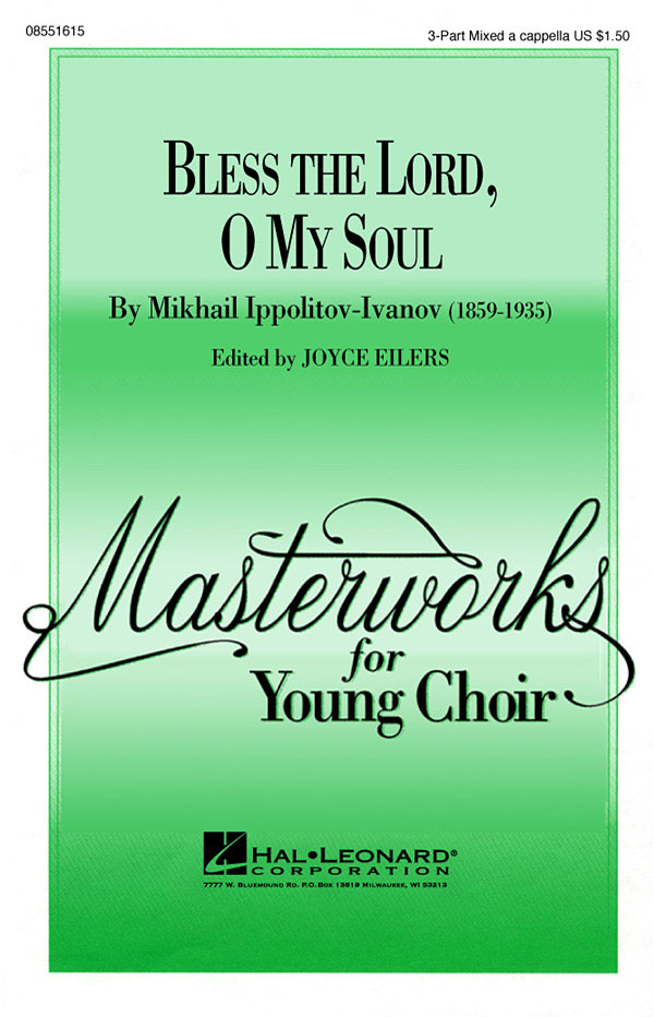 Bless the Lord  O My Soul: TTBB: Vocal Score