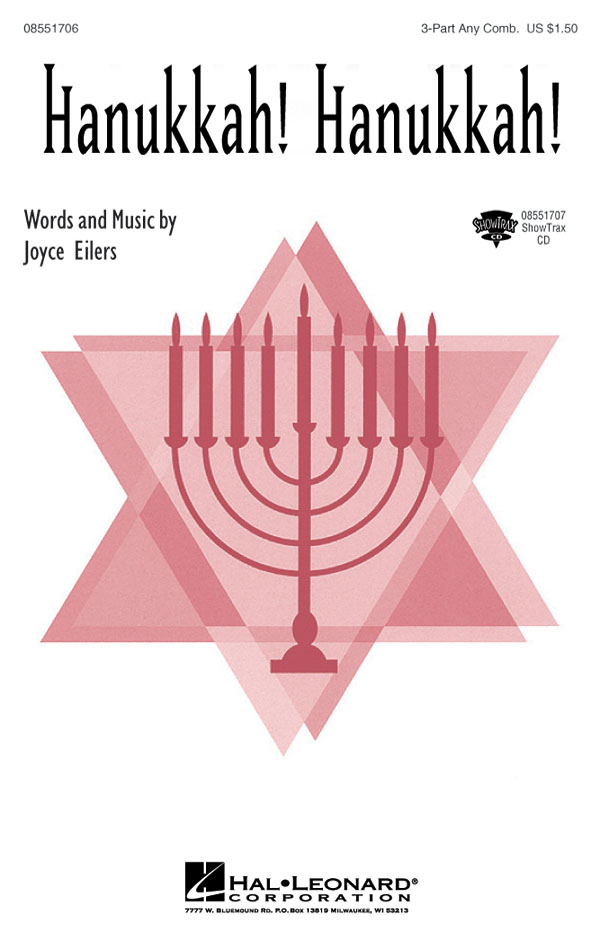 Joyce Eilers: Hanukkah! Hanukkah!: 3-Part Choir: Vocal Score