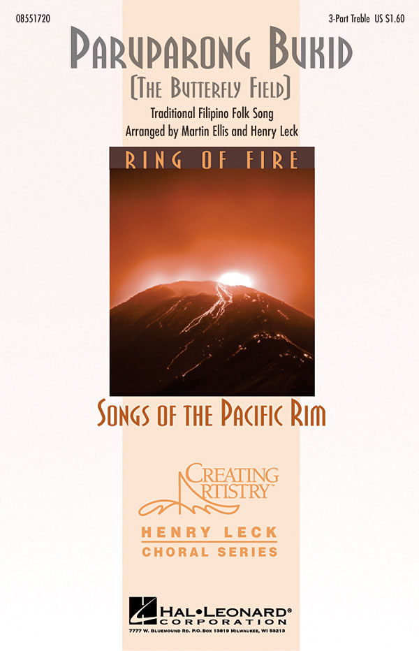 Paruparong Bukid: 3-Part Choir: Vocal Score