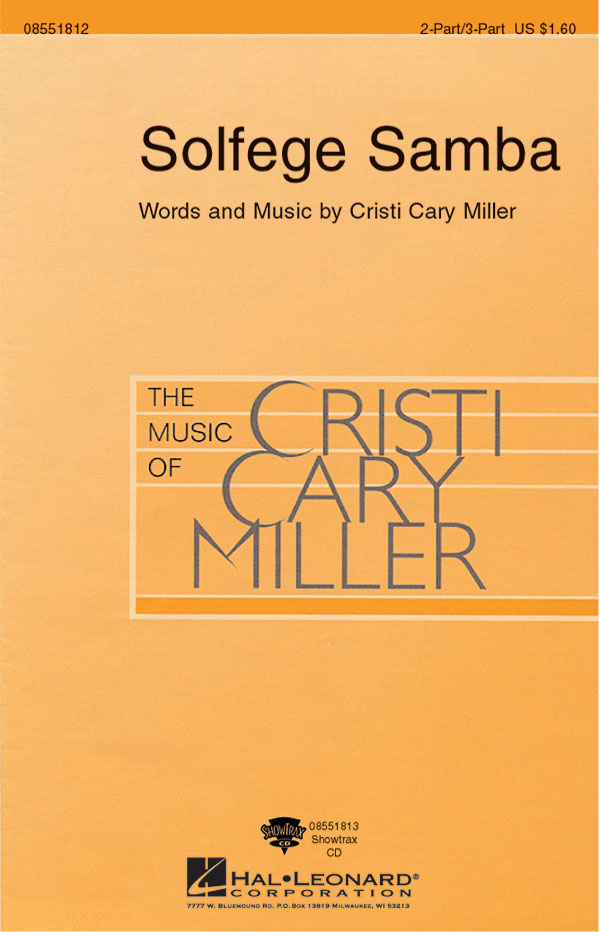 Cristi Cary Miller: Solfege Samba: 2-Part Choir: Vocal Score