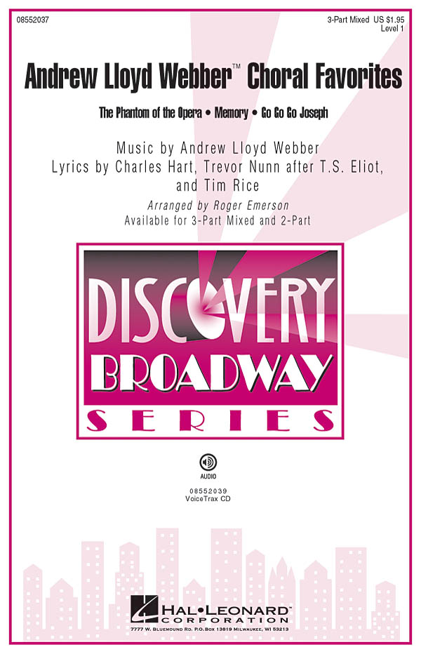 Andrew Lloyd Webber: Choral Favourites: SAB: Vocal Score