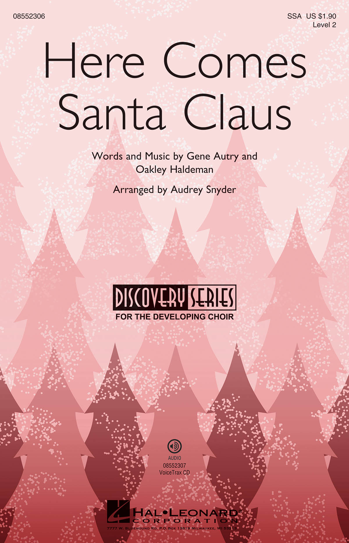 Gene Autry: Here Comes Santa Claus: SSA: Vocal Score