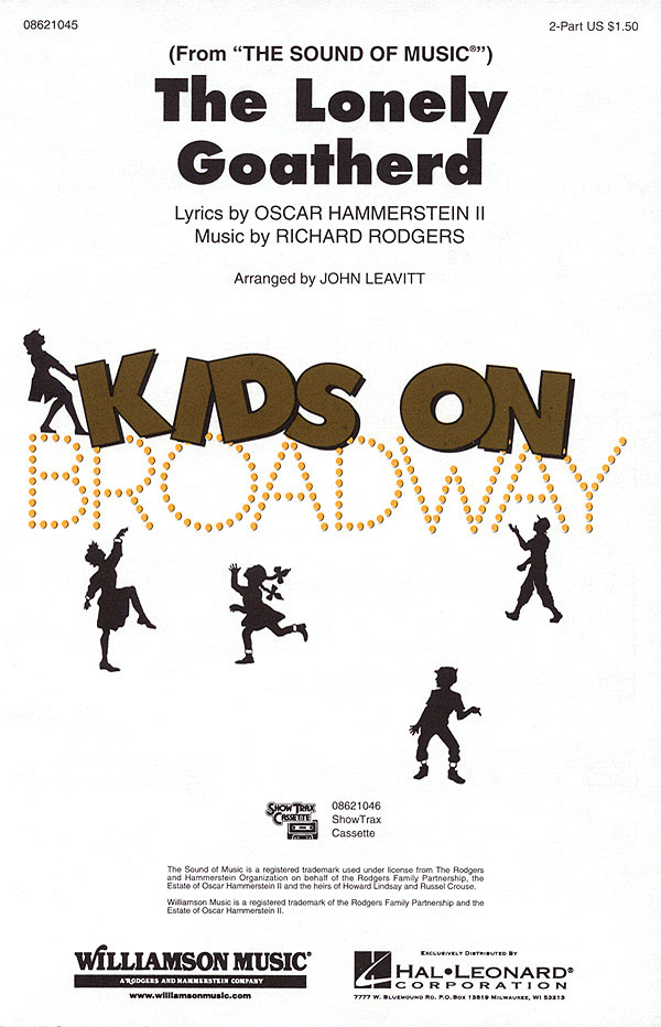 Oscar Hammerstein II Richard Rodgers: The Lonely Goatherd: 2-Part Choir: Vocal