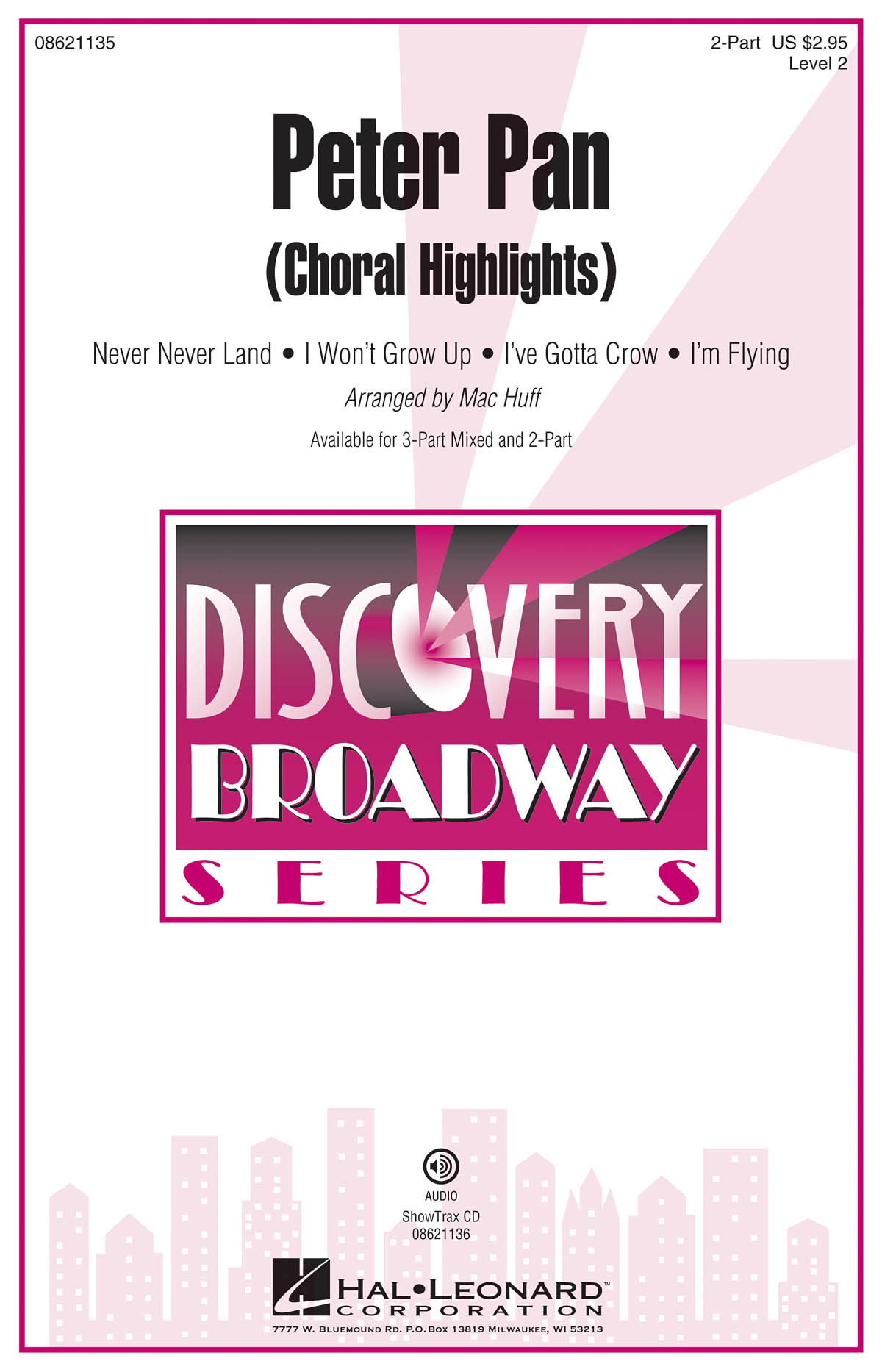 Peter Pan (Choral Highlights): 2-Part Choir: Vocal Score