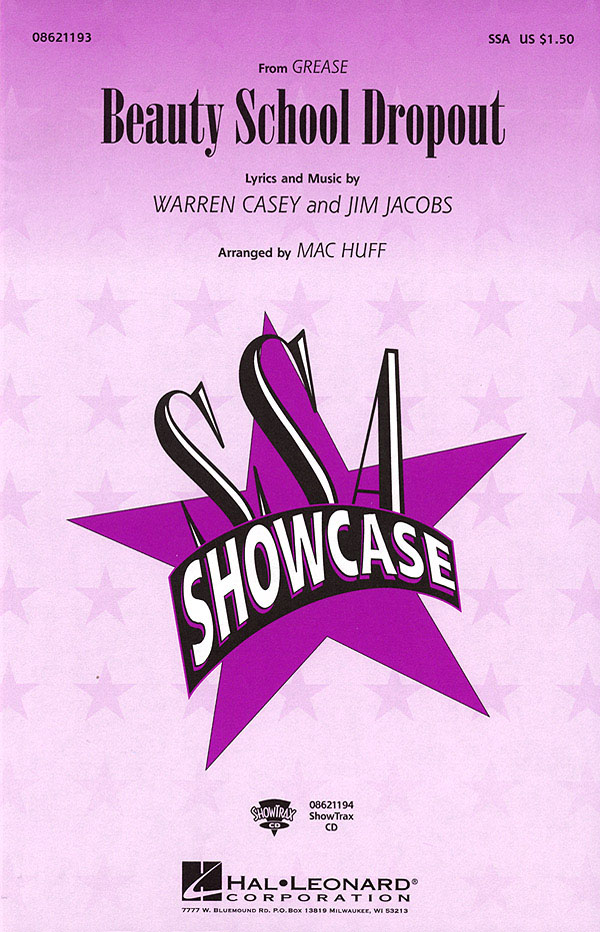 Jim Jacobs Warren Casey: Beauty school dropout 'Grease' (SSA): SSA: Vocal Score