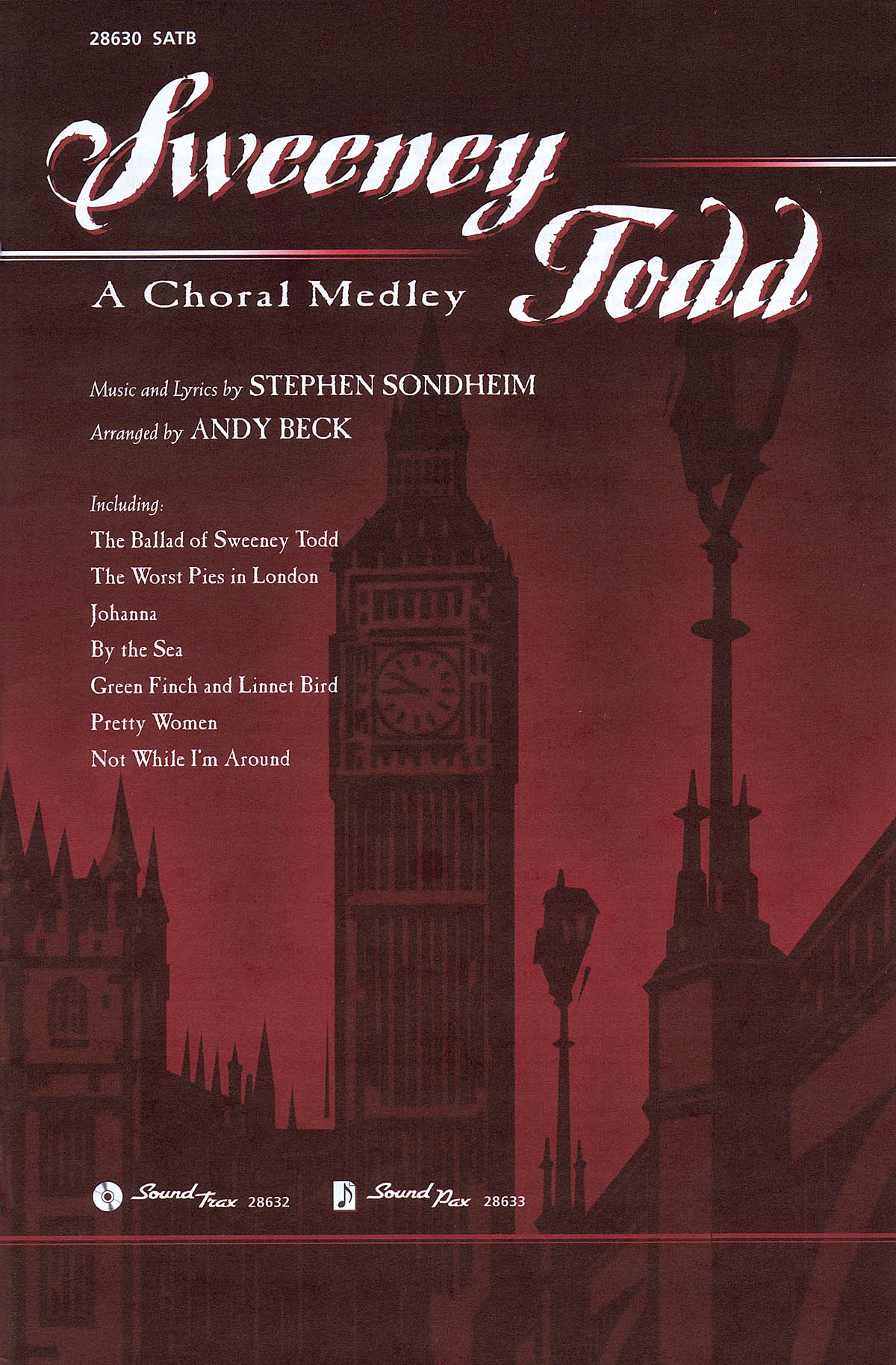 Stephen Sondheim: Sweeney Todd: A Choral Medley: SATB: Vocal Score