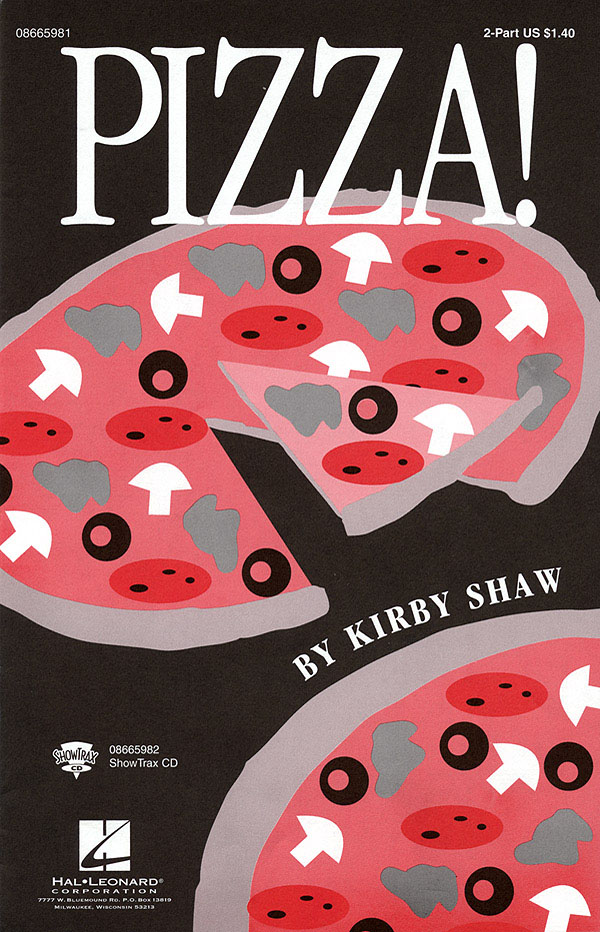Luigi Denza: Pizza!: 2-Part Choir: Vocal Score