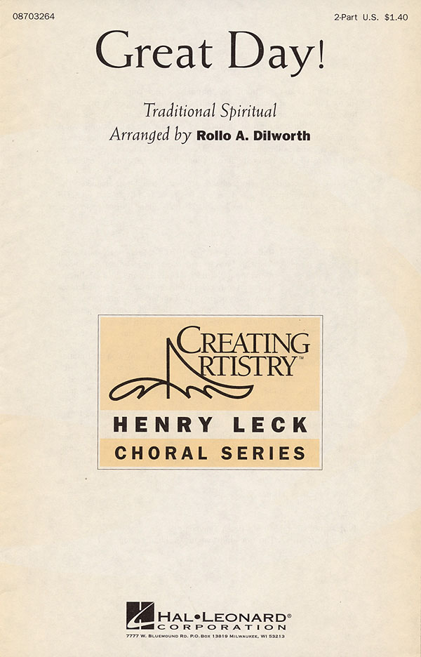 Great Day!: 2-Part Choir: Vocal Score