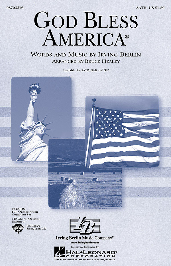 Irving Berlin: God Bless America«: SATB: Vocal Score