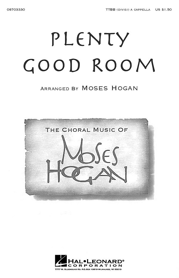 Plenty Good Room: TTBB: Vocal Score