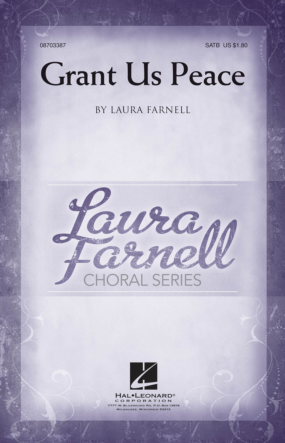 Laura Farnell: Grant Us Peace: SATB: Vocal Score