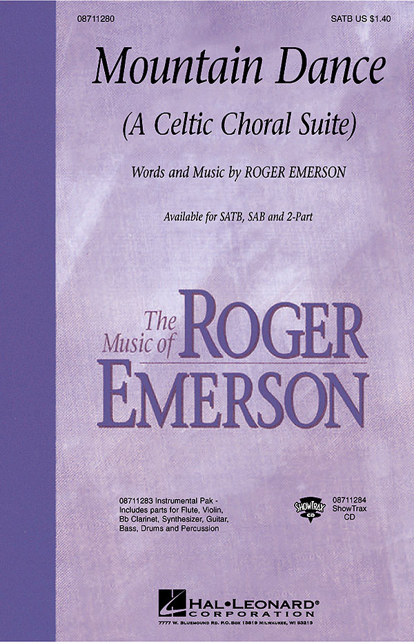 Roger Emerson: Mountain Dance: SATB: Vocal Score
