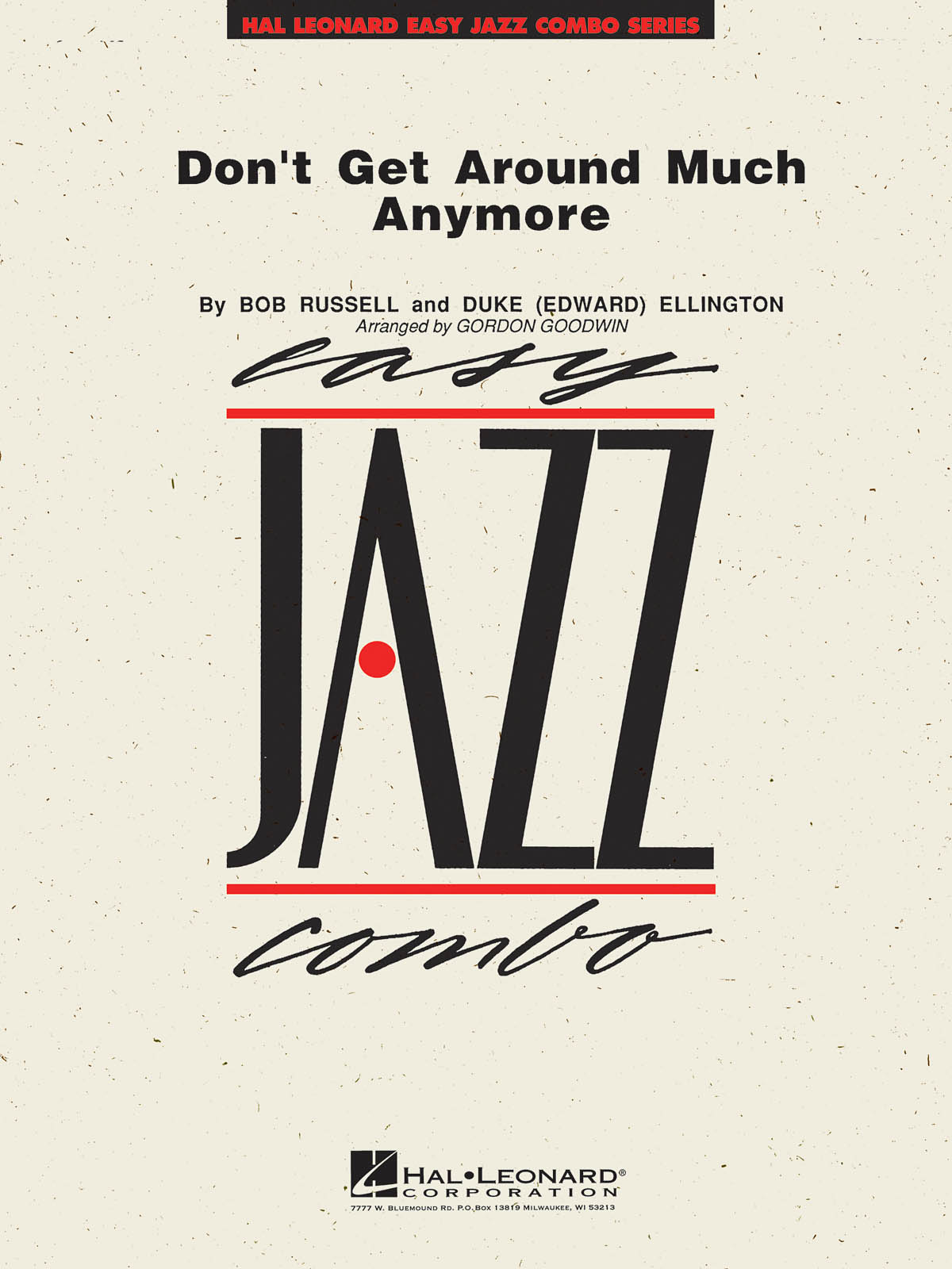 Duke Ellington: Don't Get Around Much Anymore: Jazz Ensemble: Score