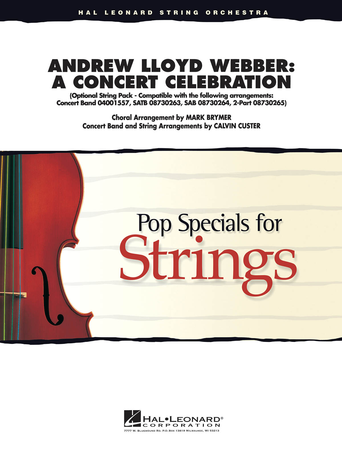 Andrew Lloyd Webber: A Concert Celebration: String Ensemble: Parts